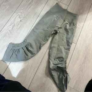 Lululemon Sage Green Biker Shorts